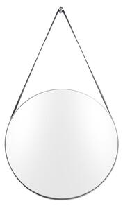 PRESENT TIME Okrúhle zrkadlo Balanced Round – strieborné ∅ 47 cm