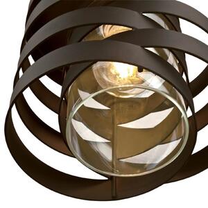 Závesná lampa Westinghouse Charlize s kovovými krúžkami