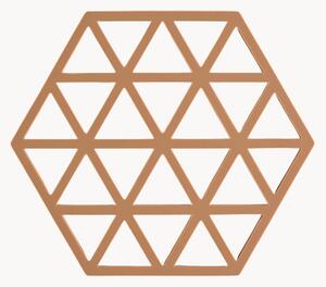 Silikónové podložky pod poháre Triangles, 6 ks