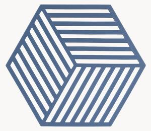 Silikónové podložky pod poháre Hexagon, 6 ks