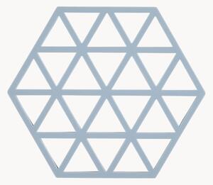 Silikónové podložky pod poháre Triangles, 6 ks