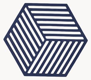 Silikónové podložky pod poháre Hexagon, 6 ks