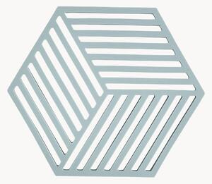 Silikónové podložky pod poháre Hexagon, 6 ks