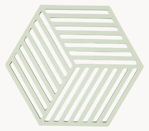 Silikónové podložky pod poháre Hexagon, 6 ks
