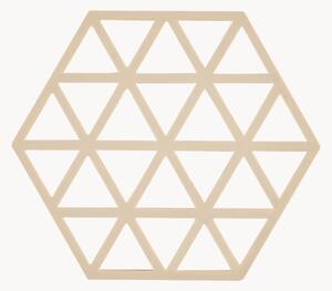 Silikónové podložky pod poháre Triangles, 6 ks