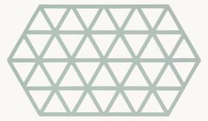 Veľké silikónové podložky pod poháre Triangles, 2 ks