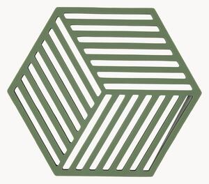 Silikónové podložky pod poháre Hexagon, 6 ks