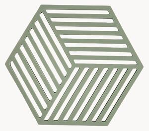 Silikónové podložky pod poháre Hexagon, 6 ks