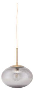 HOUSE DOCTOR Zlato-šedá závesná lampa Opal Ø22 × 17 cm