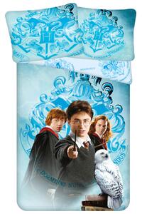 OBLIEČKY Z MIKROVLÁKNA HARRY POTTER 140X200 CM, 1KS 70X90 CM VZOROVANÉ
