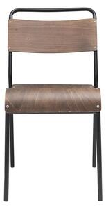Tmavohnedá stolička Original 41,5 × 41 cm