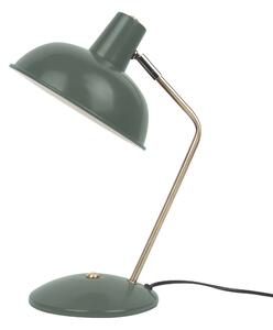 LEITMOTIV Stolná zelená lampa Hood metal 37,5 cm, stínidlo ∅ 19,5 cm