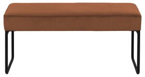 Jedálenská lavica Xia (medená, 95x46x38 cm)