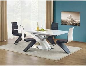Jedálenský stôl Sambor rozkladací 160-220x90 cm (biely lak)