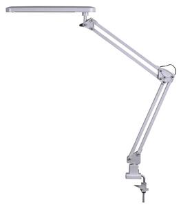 Rabalux RAUL LED stolná lampa s klipom, strieborná