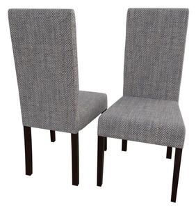 Jedálenská stolička MOVILE 4 - orech / šedá 2