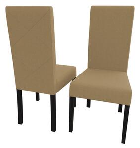 Jedálenská stolička MOVILE 4 - wenge / béžová
