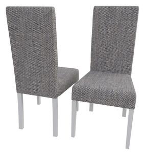Jedálenská stolička MOVILE 4 - biela / šedá 2