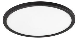 Rabalux GONZALO LED stropné svietidlo 24W/3000/4000/6000K/29 cm čierna