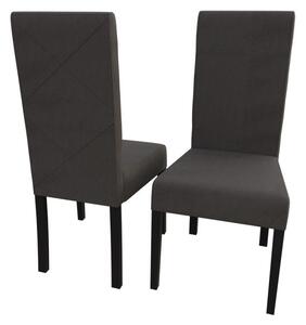 Jedálenská stolička MOVILE 4 - wenge / tmavá hnedá 2