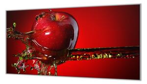 Ochranná doska ovocia červené jablko vo vode - 52x60cm / ANO