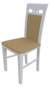 Jedálenská stolička MOVILE 12 - biela / béžová