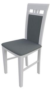 Jedálenská stolička MOVILE 12 - biela / šedá 1