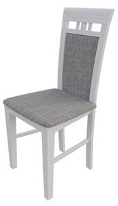 Jedálenská stolička MOVILE 12 - biela / šedá 2