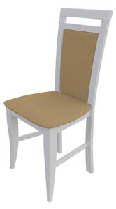 Stolička do jedálne MOVILE 16 - biela / béžová