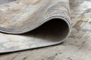 Moderný koberec LUCE 74 Dlažba vintage - Štrukturálny sivo / horčicový