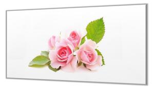 Ochranná doska kvet ružovej ruže - 52x60cm / ANO