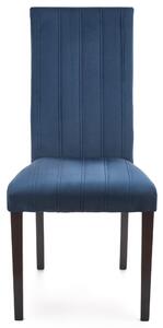 Jedálenská stolička DAIGU 2 modrá/čierna