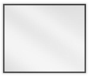 Mexen Loft obdĺžnikové kúpeľňové zrkadlo 60 x 50 cm, čierny rám - 9852-060-050-000-70