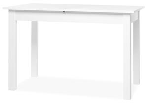 Jedálenský stôl BUD biela, 120x70 cm