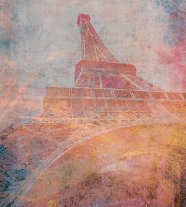 Fototapeta Art oslňujúca Eiffelova veža