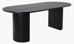 Oválny drevený jedálenský stôl Bianca, 200 x 90 cm