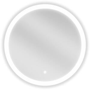 Mexen Oro kúpeľňové podsvietené zrkadlo, okrúhle 60 cm, LED 6000K, anti-mraky - 9824-060-060-611-00