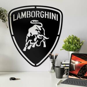 DUBLEZ | Drevené logo auta - Lamborghini