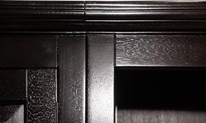 Čierna Knižnica SAMBA – 98 × 44 × 183,5 cm 98 × 44 × 183,5 cm SIT MÖBEL