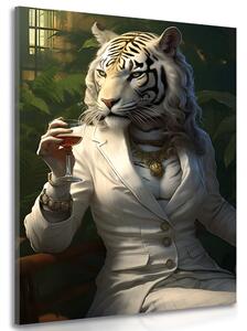 Obraz zvierací gangster tigrica
