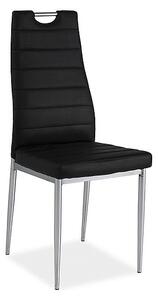 SIGNAL SIG Jedálenská stolička H260 ekokoža čierna