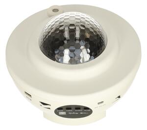 IKO Hviezdny projektor s Bluetooth reproduktorom – biely