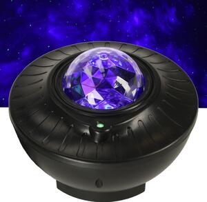 Hviezdny projektor LED nočná guľa bluetooth diaľkové ovládanie