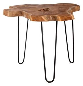 Hnedý Konferenčný stolík ROMANTEAKA – 55 × 55 × 48 cm 55 × 55 × 48 cm SIT MÖBEL