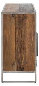 (3880) JERSEY industriálna komoda recyklované drevo 185cm