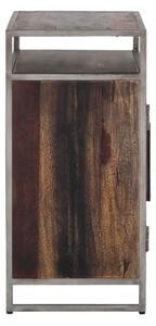 (3881) JERSEY industriálna komoda recyklované drevo 90cm