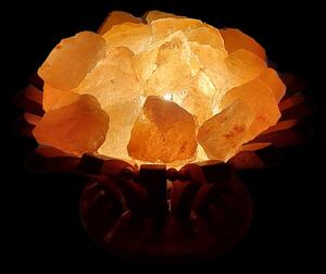 Ohnivý kvet - soľná lampa 2kg DOBRIO BRAFIO
