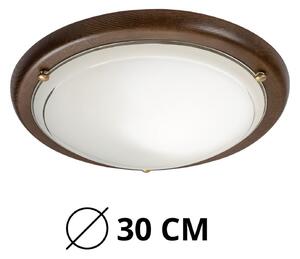 Rabalux UFON prisadené svietidlo max. 1x60W | E27 | IP20 - tmavé drevo
