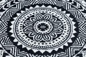 Okrúhly koberec FUN Napkin - krém