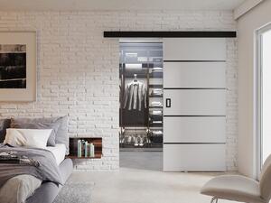 Posuvné interiérové dvere SANITA 2 - 100 cm, biele